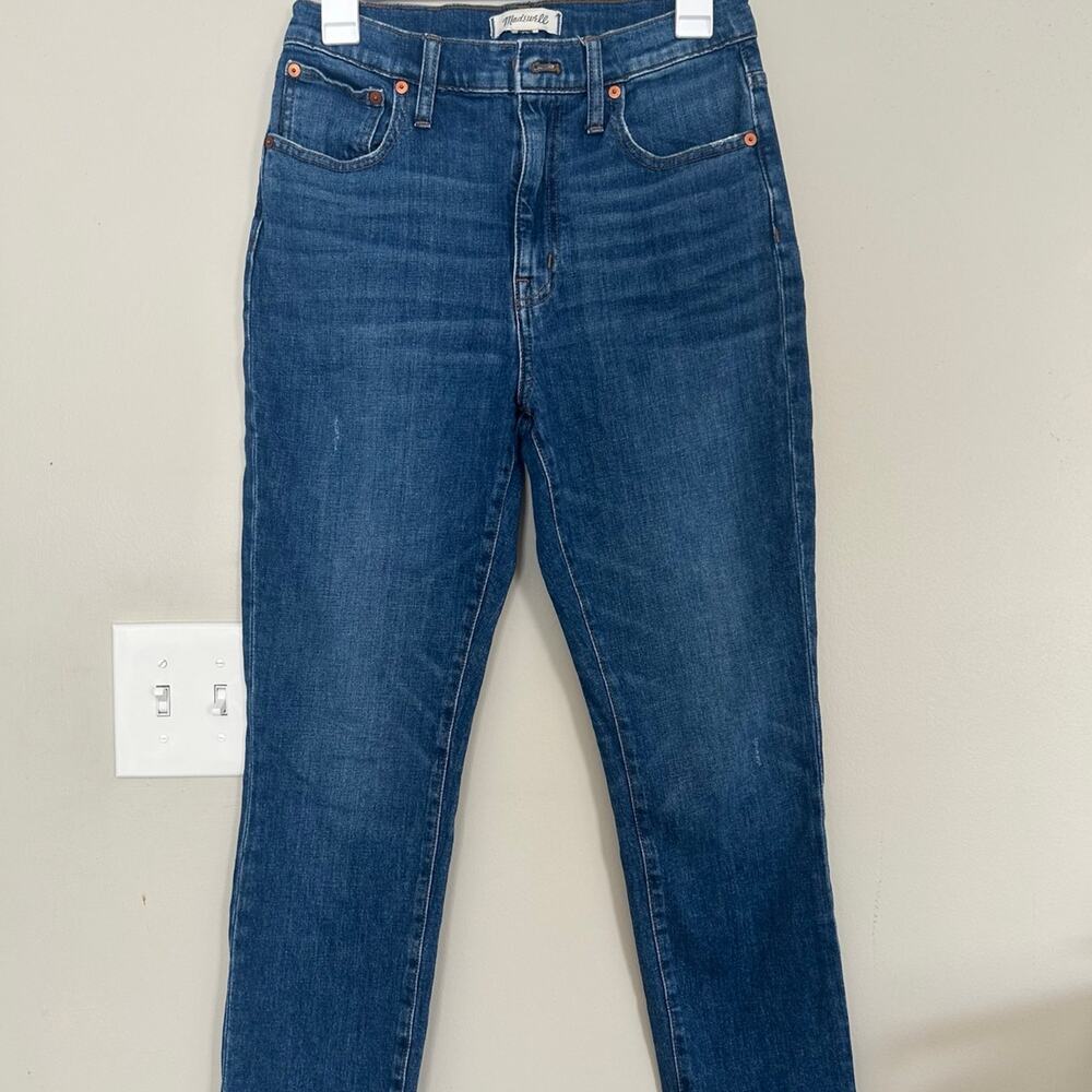 Madewell The Highrise Slim Crop Boyjean - Size 27